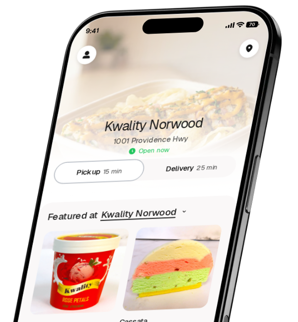 Kwality Norwood app preview