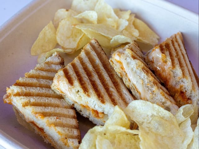 Cheese Chilli Garlic Sandwich.